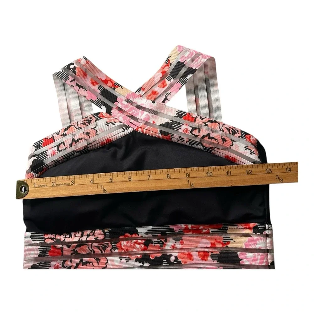 Kenneth Cole New York Women's Sweet Sakura Cross Strap Neck One‎ Piece SZ: SMALL